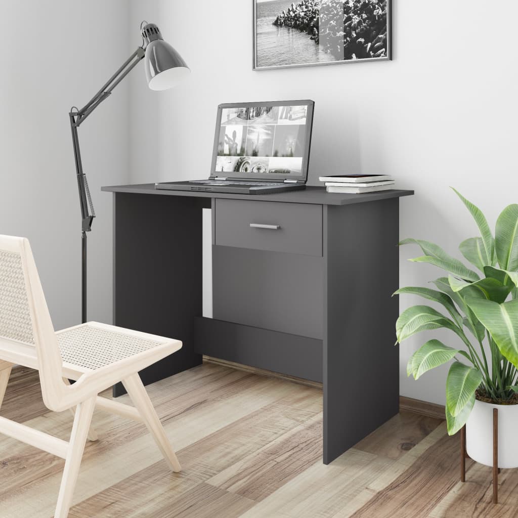 Desk 100X50X76 Cm Engineered Wood