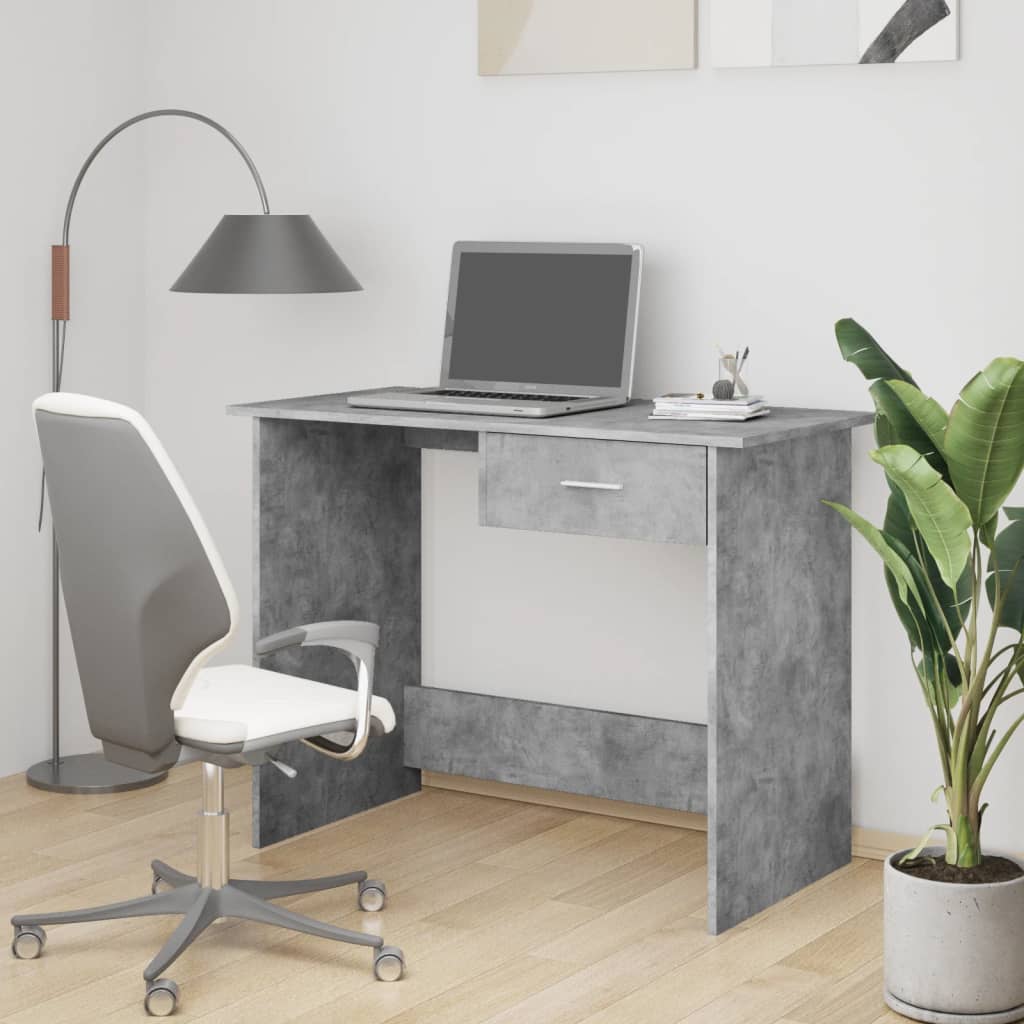 Desk 100X50X76 Cm Engineered Wood