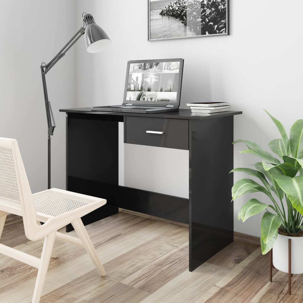 Desk 100X50X76 Cm Engineered Wood