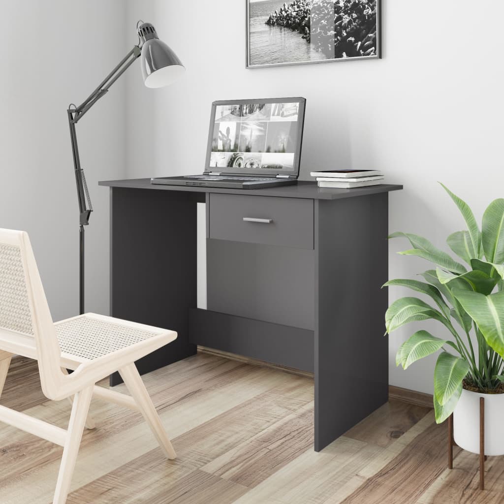 Desk 100X50X76 Cm Engineered Wood