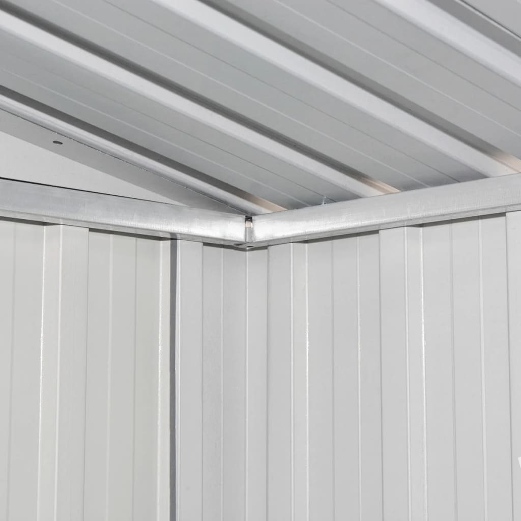 Garden Storage Shed 257X205X178 Cm Steel