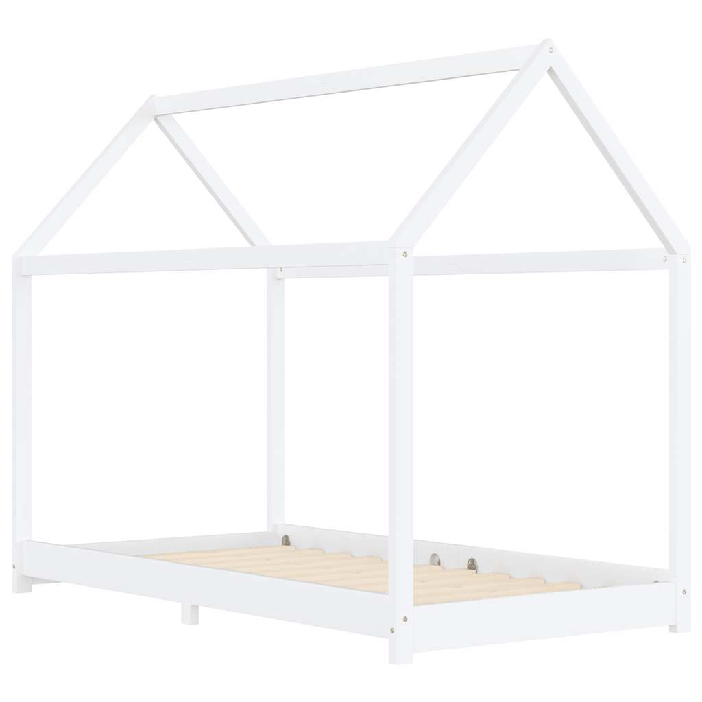 Kids Bed Frame Solid Pine Wood
