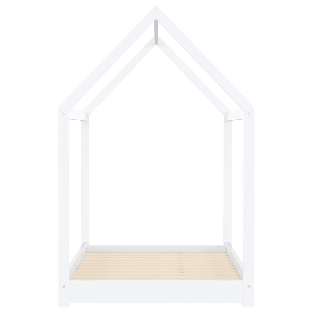 Kids Bed Frame Solid Pine Wood