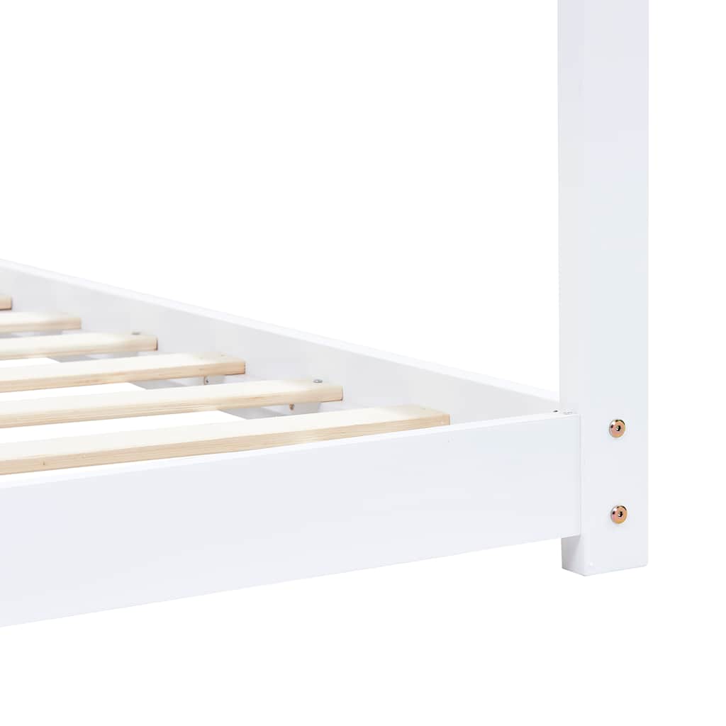 Kids Bed Frame Solid Pine Wood