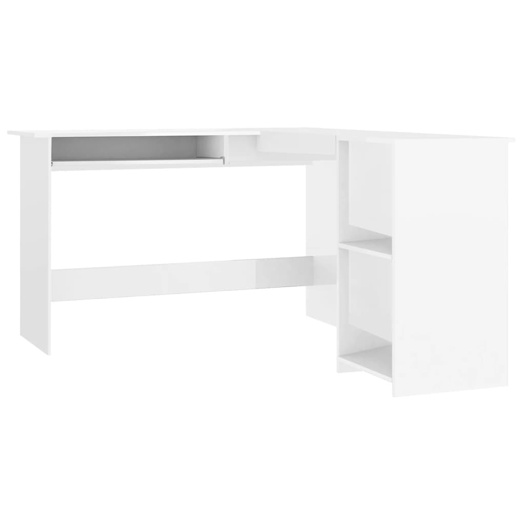 L-Shaped Corner Desk 120X140X75 Cm Engineered Wood