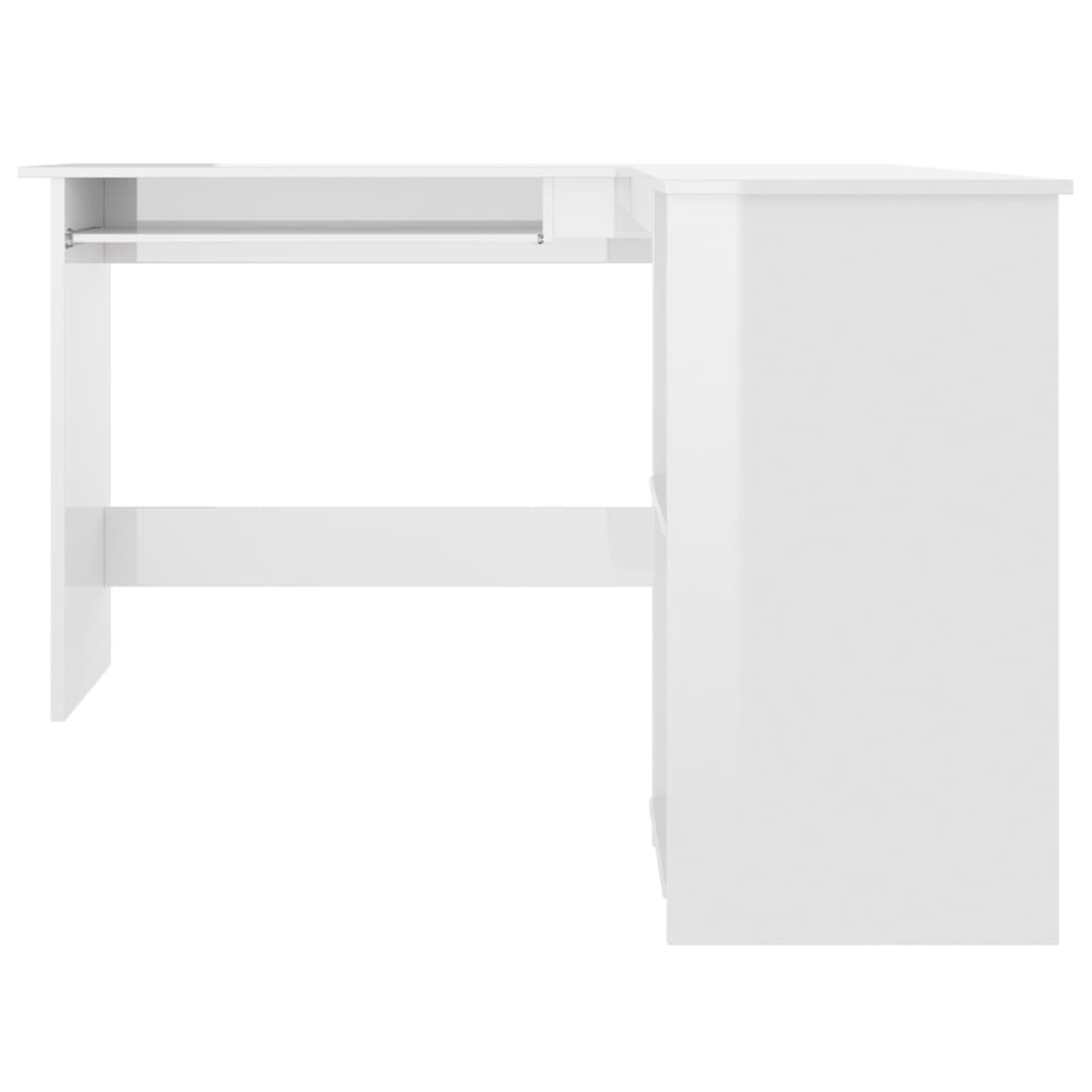 L-Shaped Corner Desk 120X140X75 Cm Engineered Wood