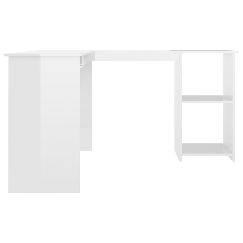 L-Shaped Corner Desk 120X140X75 Cm Engineered Wood