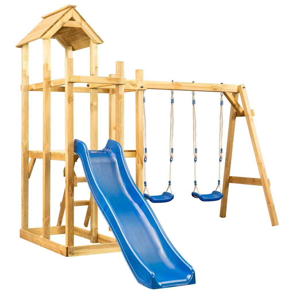 Outdoor Playset 285X305X226.5 Cm Impregnated Wood Pine
