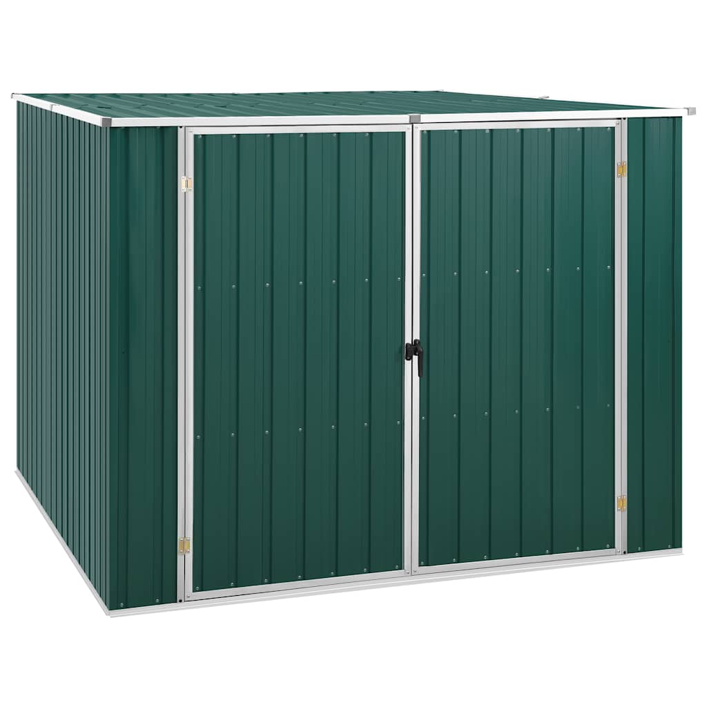Garden Shed 195X198X159 Cm Galvanised Steel