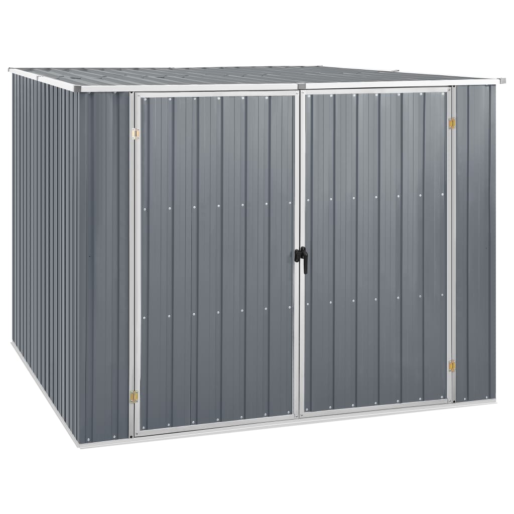 Garden Shed 195X198X159 Cm Galvanised Steel