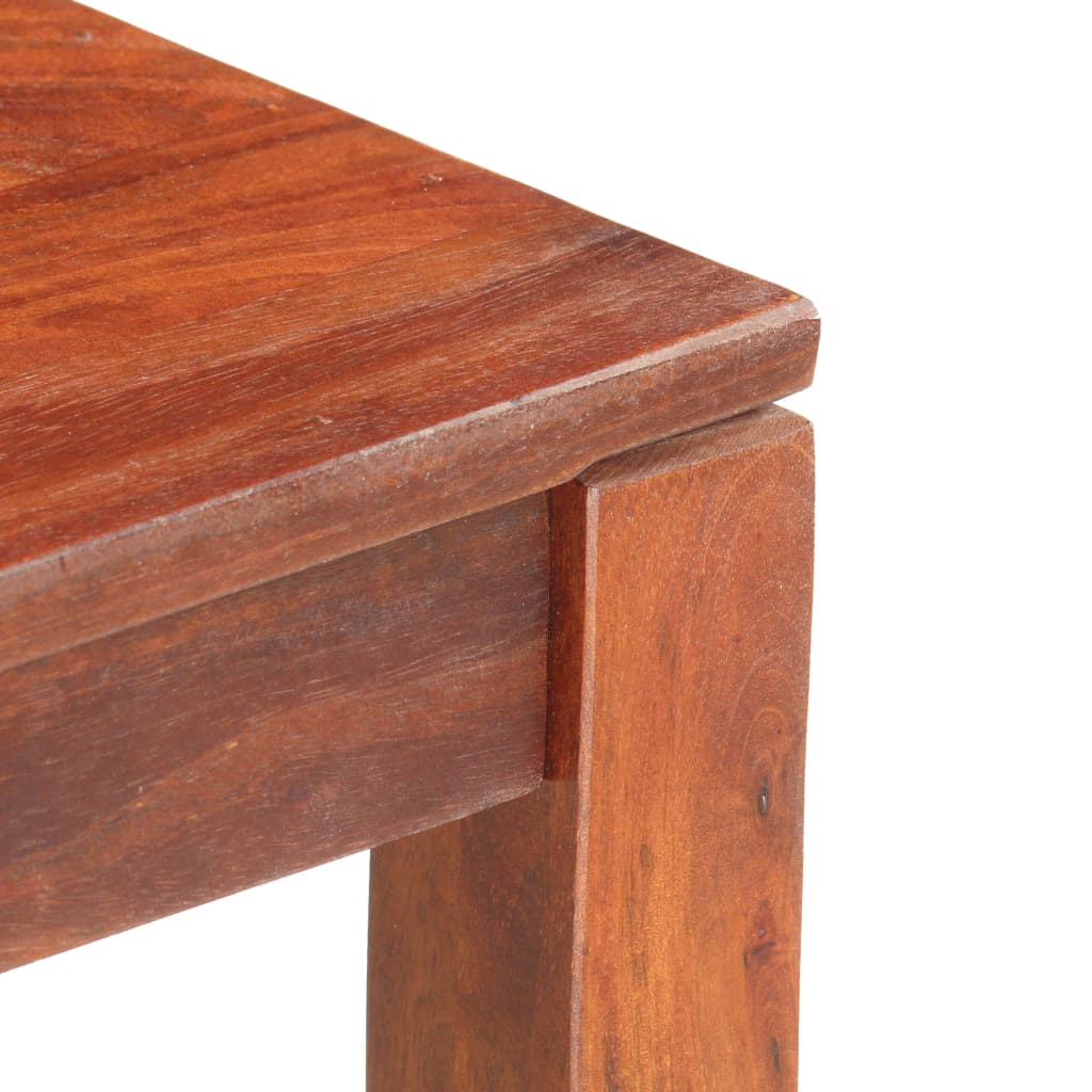 Dining Chairs 4 Pcs Solid Mango Wood