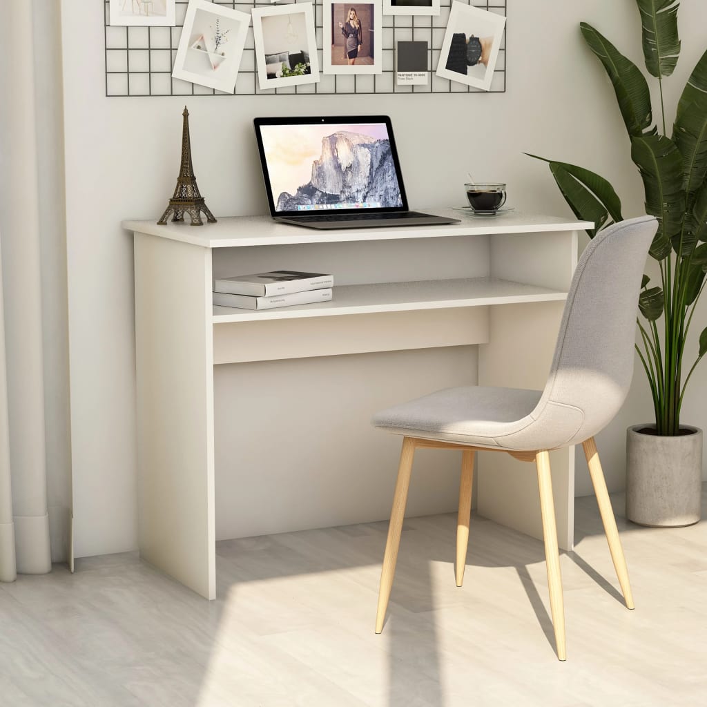 Desk 90X50X74 Cm Engineered Wood