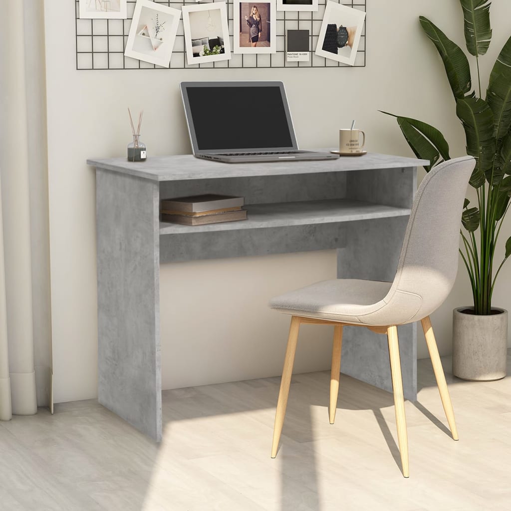 Desk 90X50X74 Cm Engineered Wood