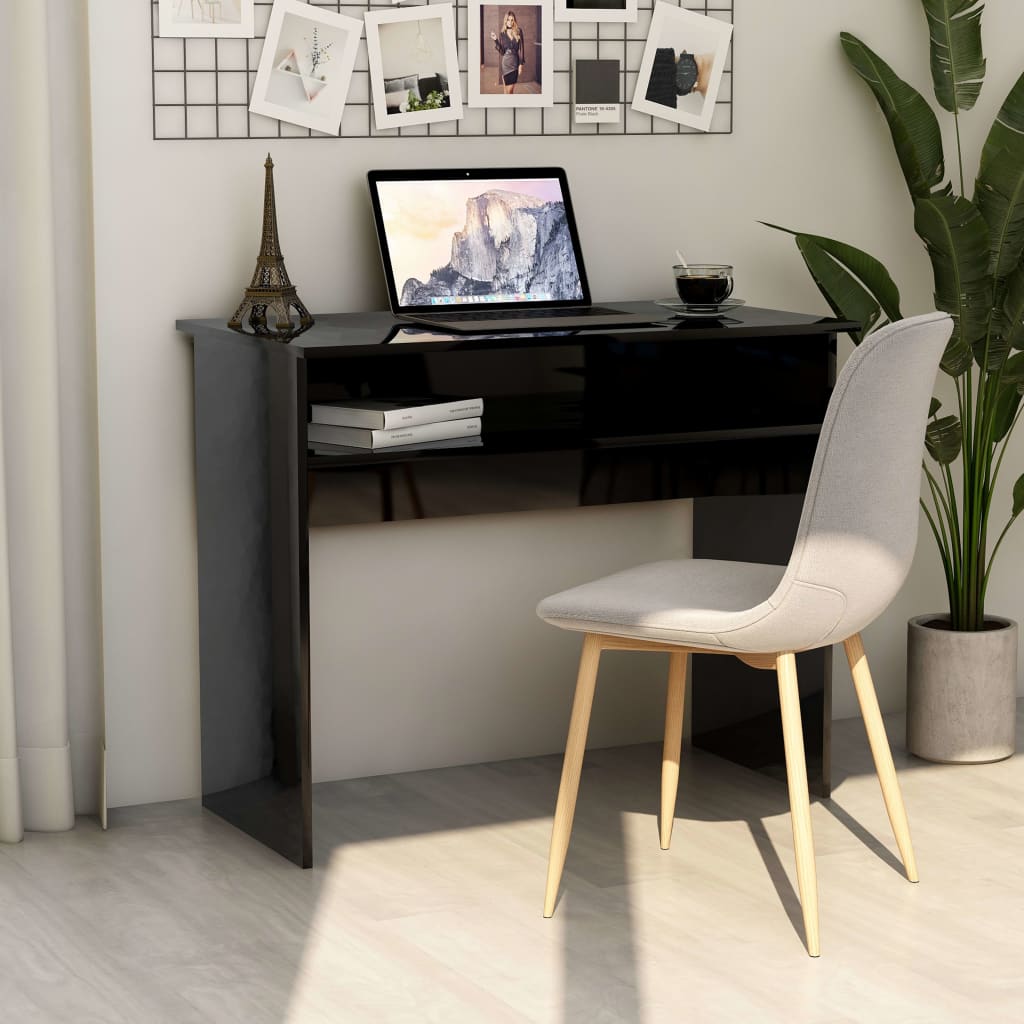 Desk 90X50X74 Cm Engineered Wood