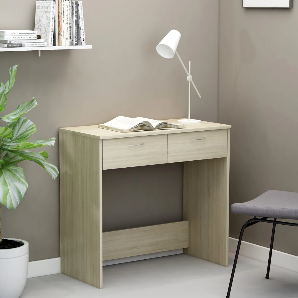 Desk 80X40X75 Cm Engineered Wood