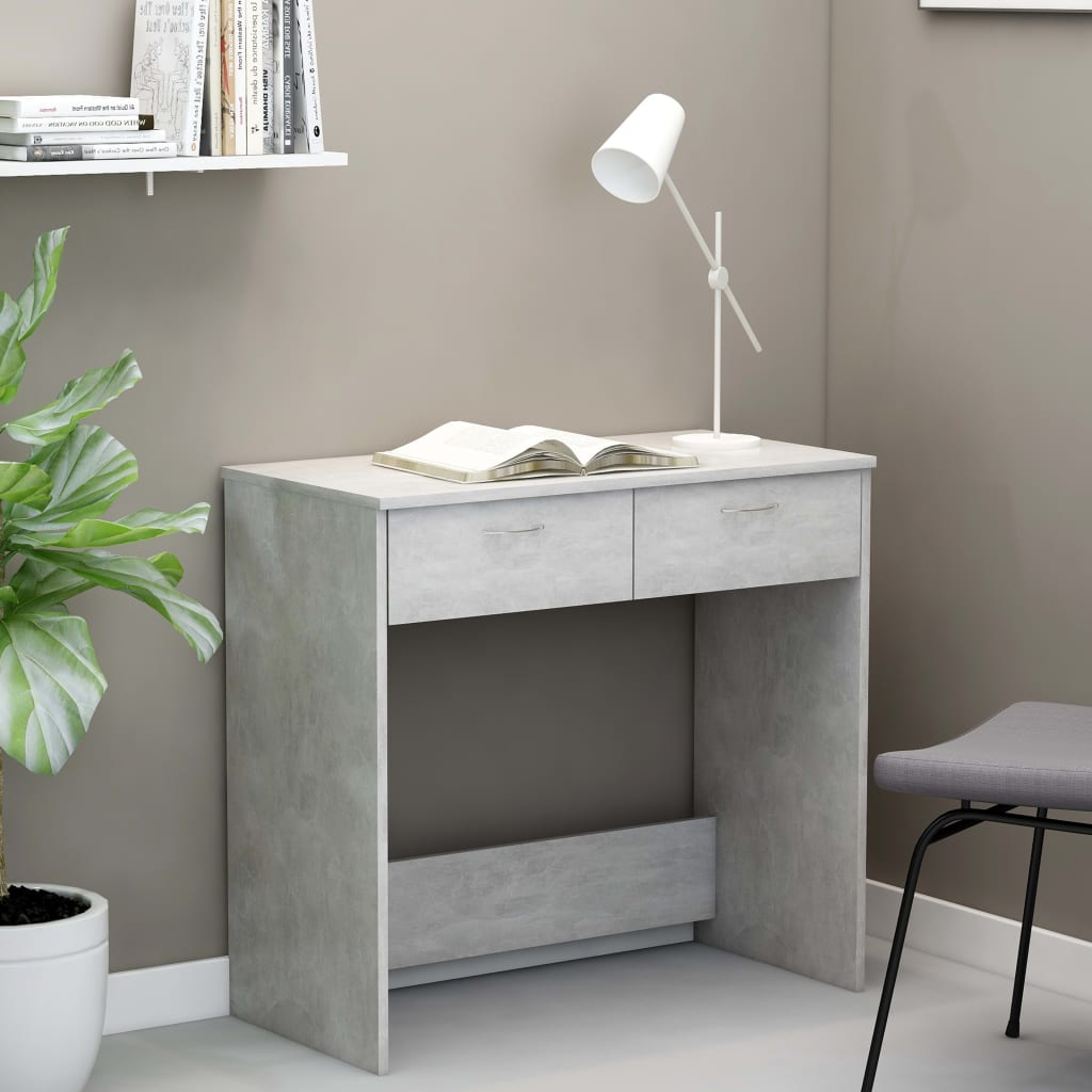 Desk 80X40X75 Cm Engineered Wood