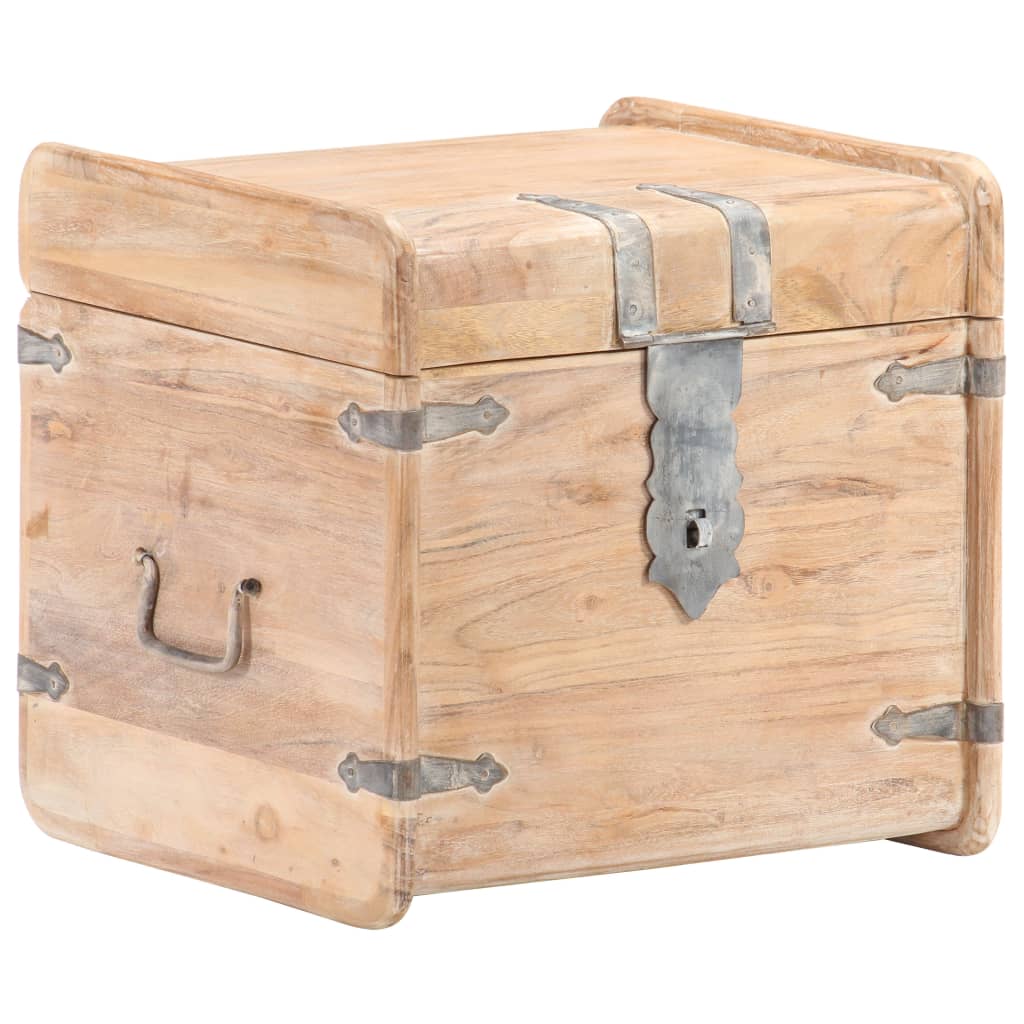Storage Chest 90X40X40 Cm Solid Acacia Wood