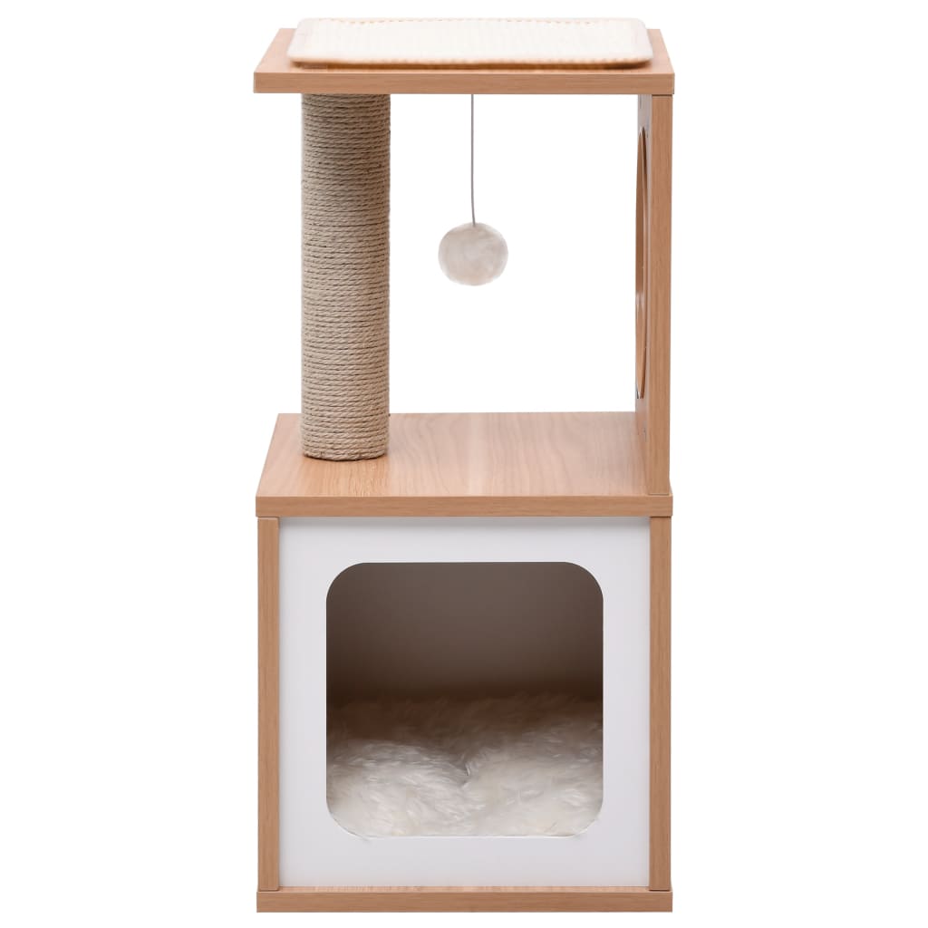 Cat Tree With Sisal Scratching Mat 60 Cm
