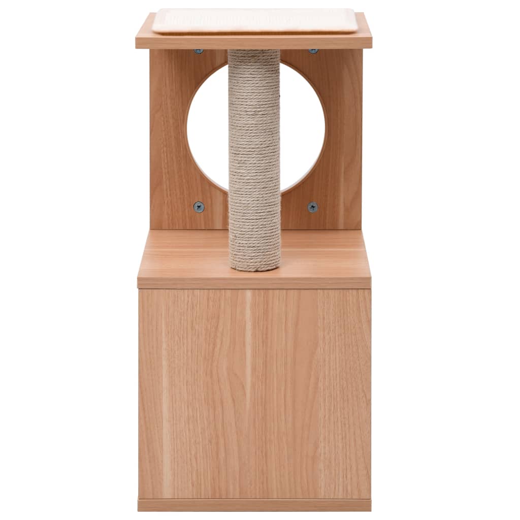 Cat Tree With Sisal Scratching Mat 60 Cm