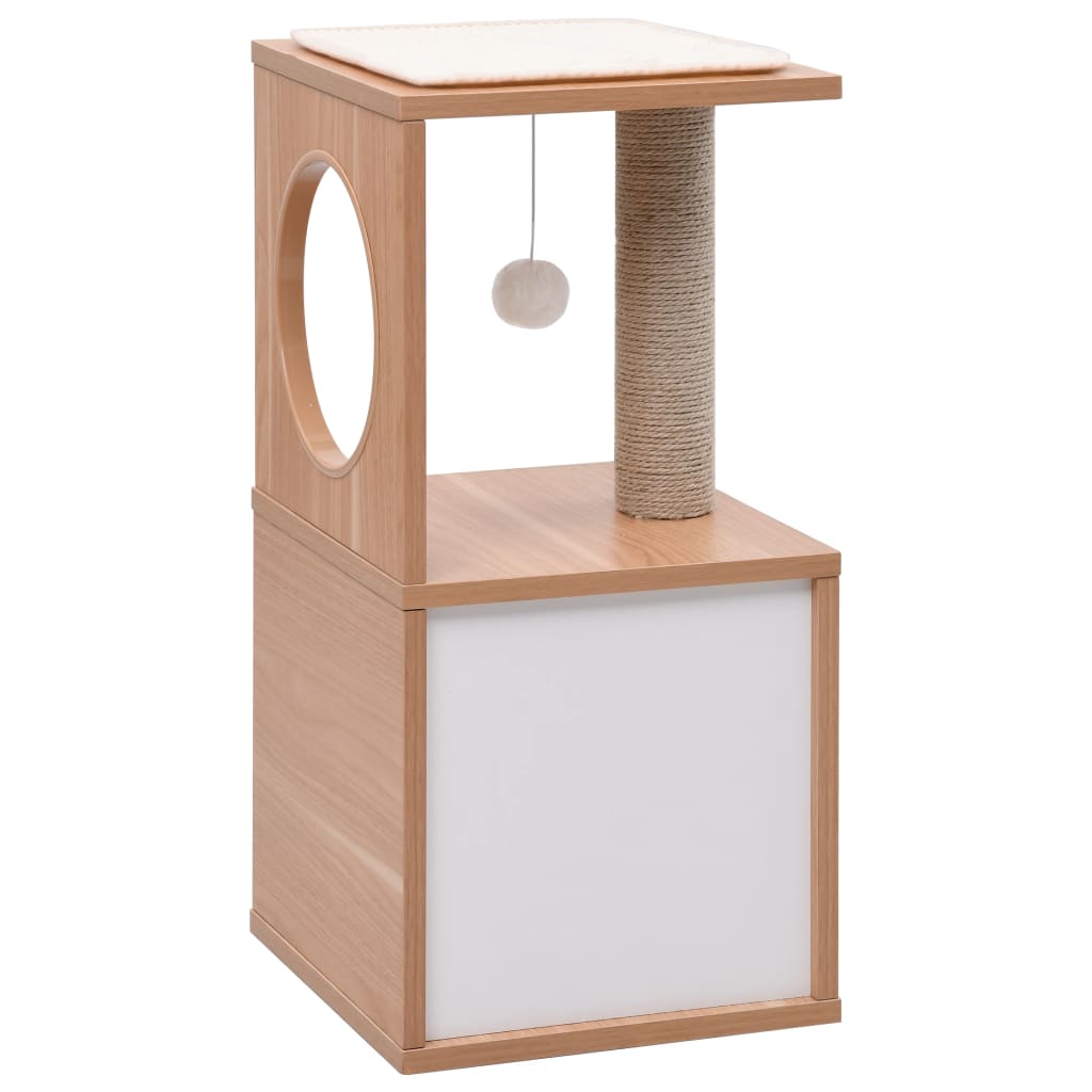 Cat Tree With Sisal Scratching Mat 60 Cm