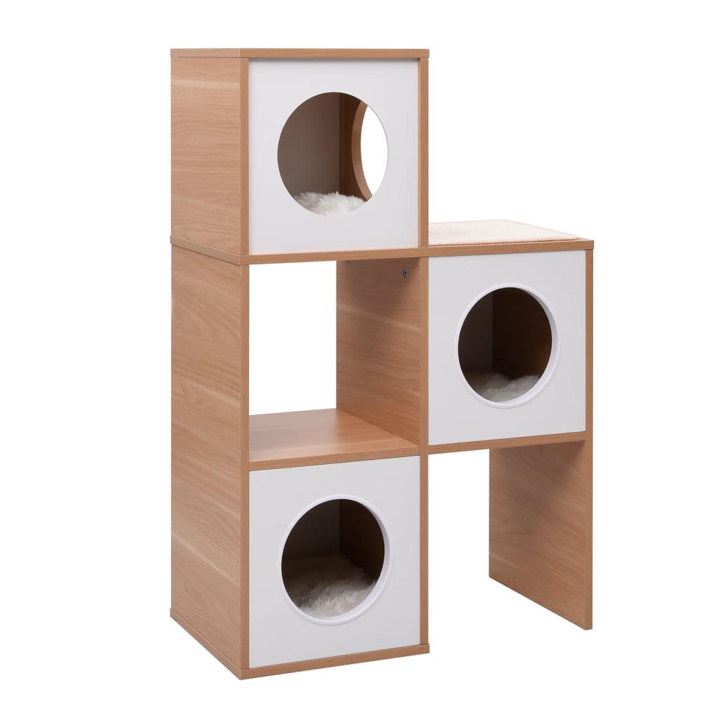 Cat Condo House With Sisal Scratching Mat 100 Cm