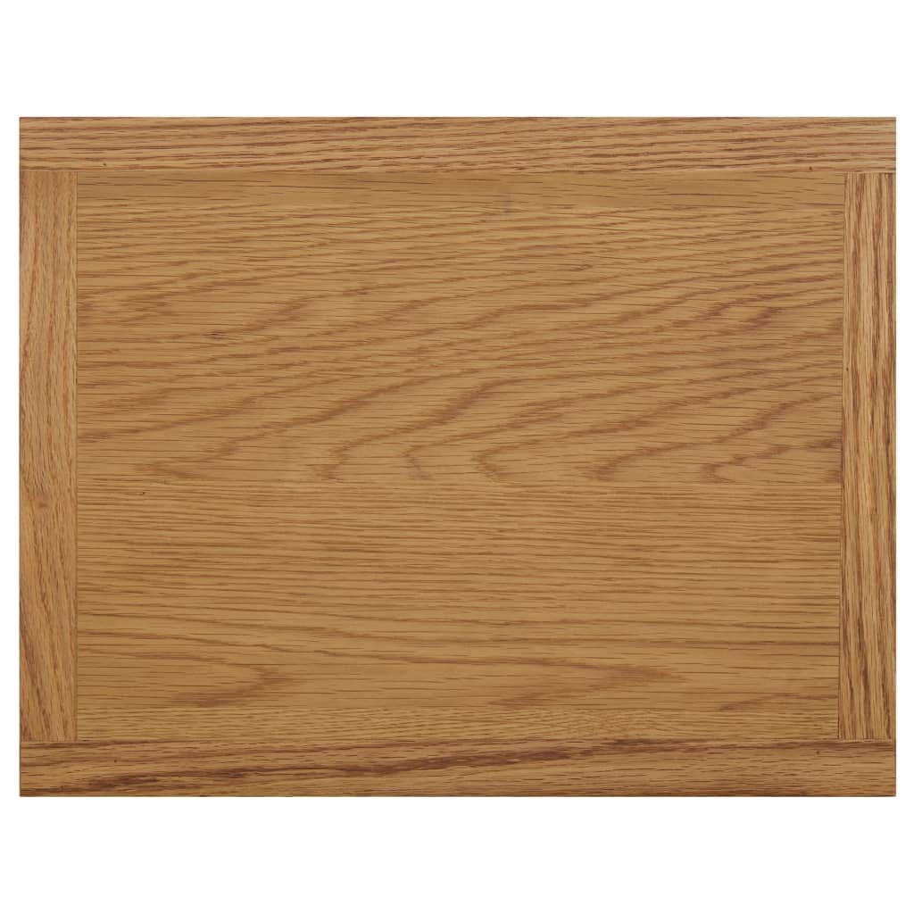 Magazine Table 45X35X55 Cm Solid Oak Wood