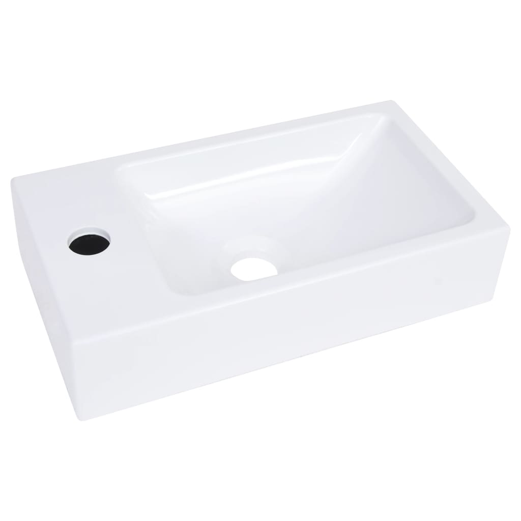 Wash Basin 400X220X90 Mm Smc White
