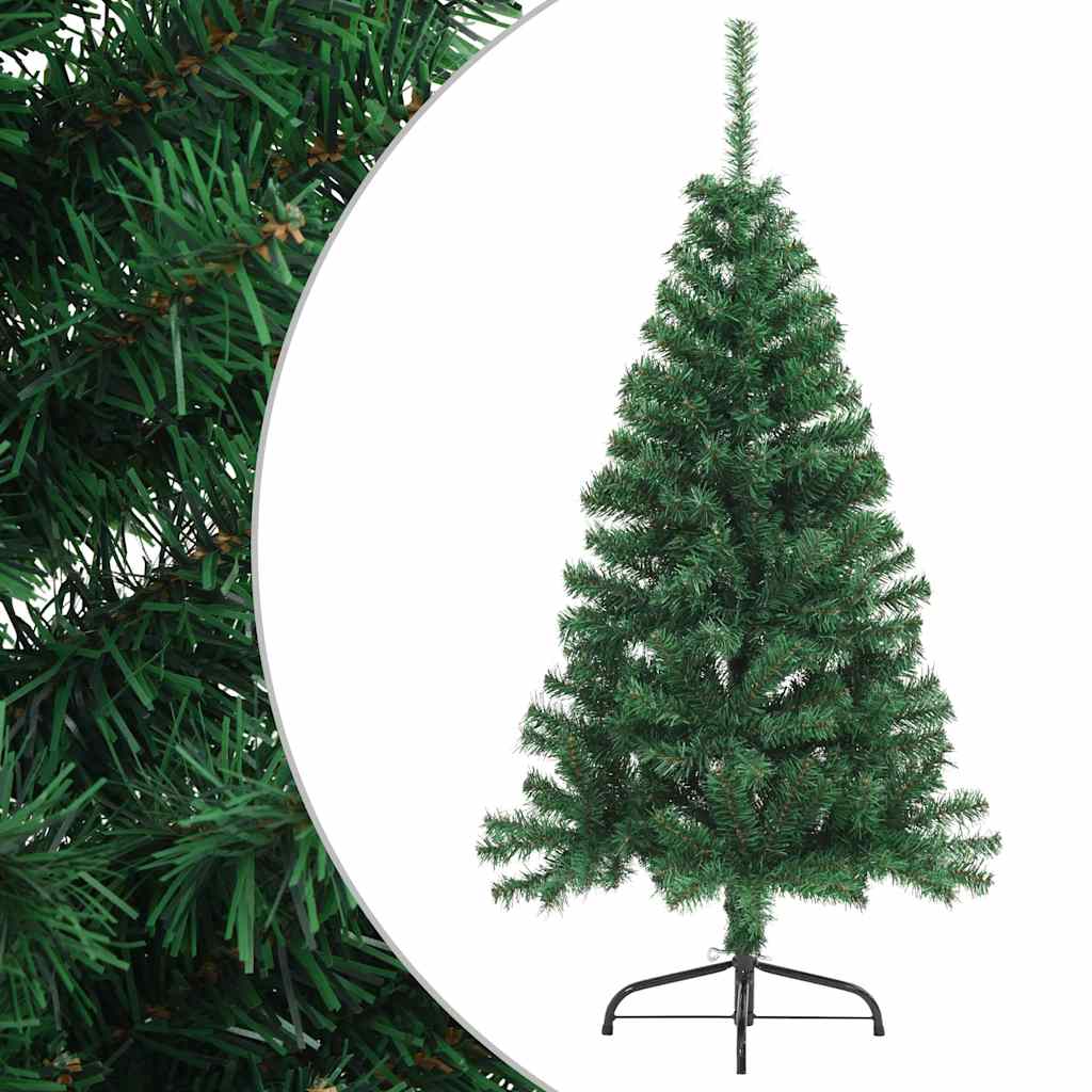 Artificial Half Christmas Tree With Stand 240 Cm Pvc