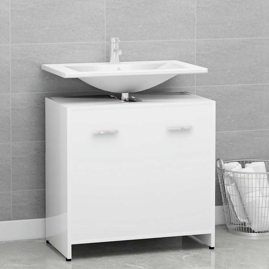 Bathroom Cabinet 60X33X60 Cm Engineered Wood