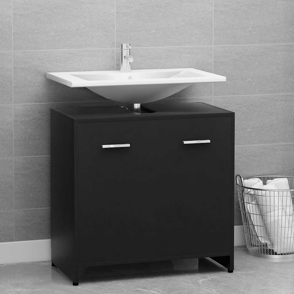 Bathroom Cabinet 60X33X60 Cm Engineered Wood