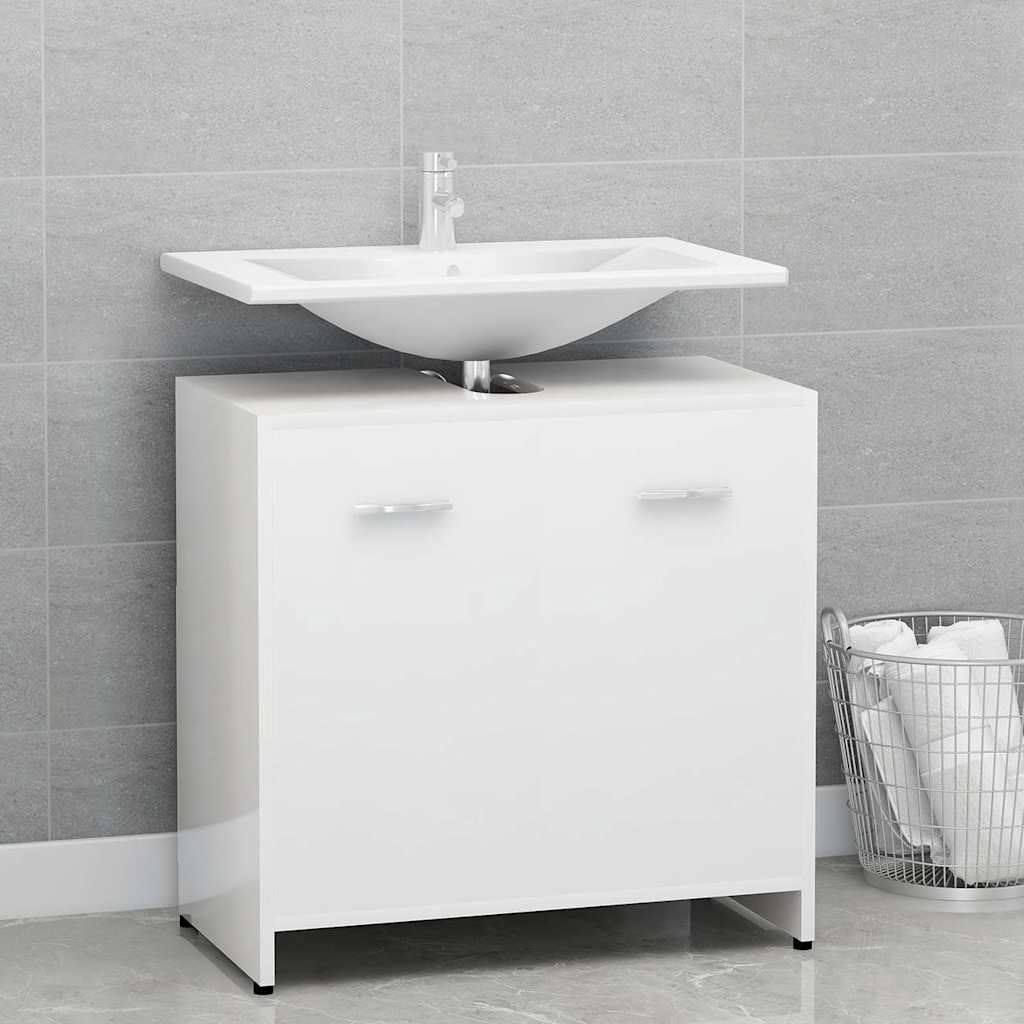 Bathroom Cabinet 60X33X60 Cm Engineered Wood
