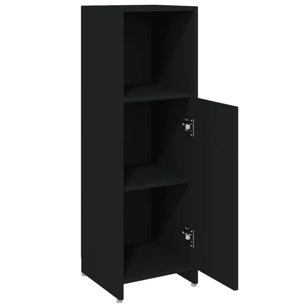 Bathroom Cabinet 30X30X95 Cm Engineered Wood