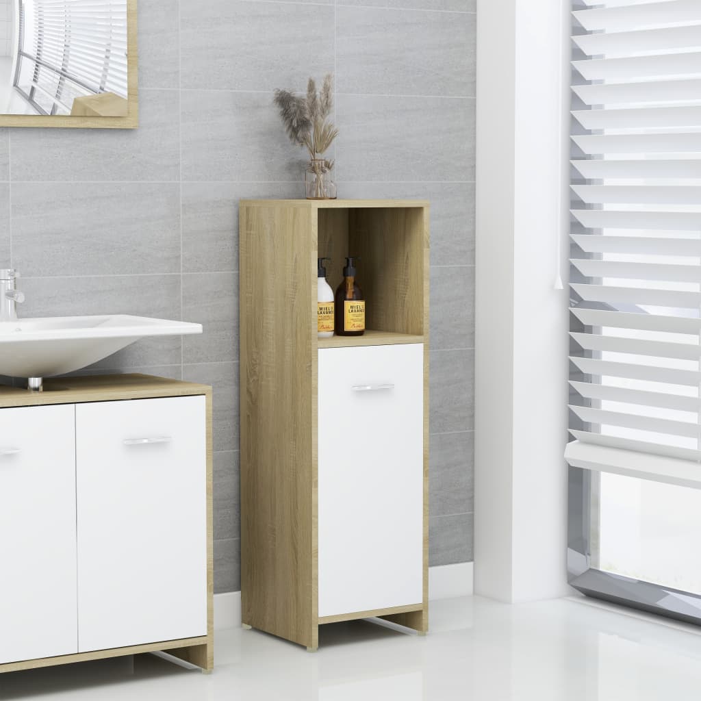 Bathroom Cabinet 30X30X95 Cm Engineered Wood
