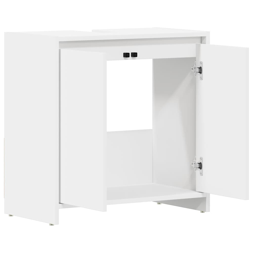 Bathroom Cabinet 60X33X61 Cm Engineered Wood