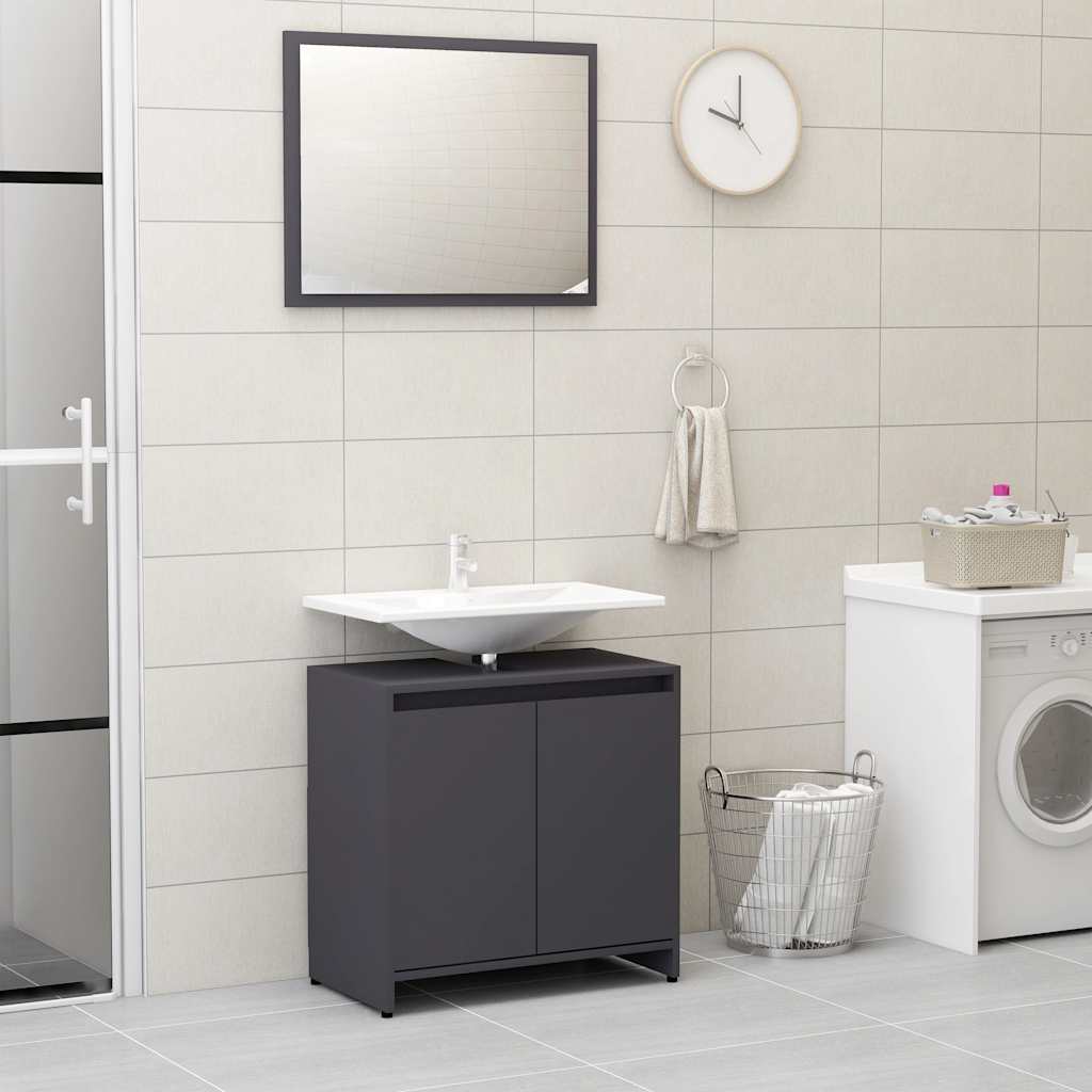 Bathroom Furniture Set Engineered Wood