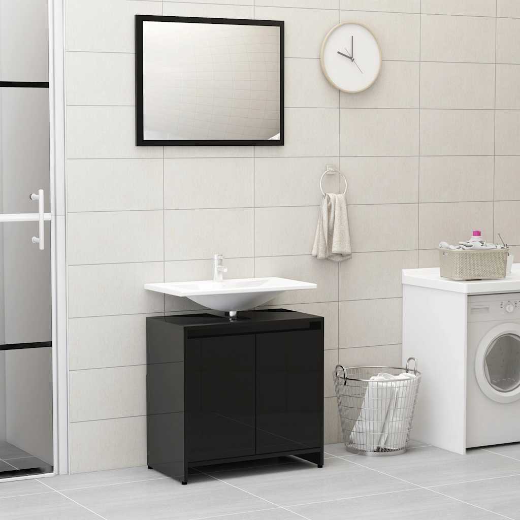 Bathroom Furniture Set Engineered Wood
