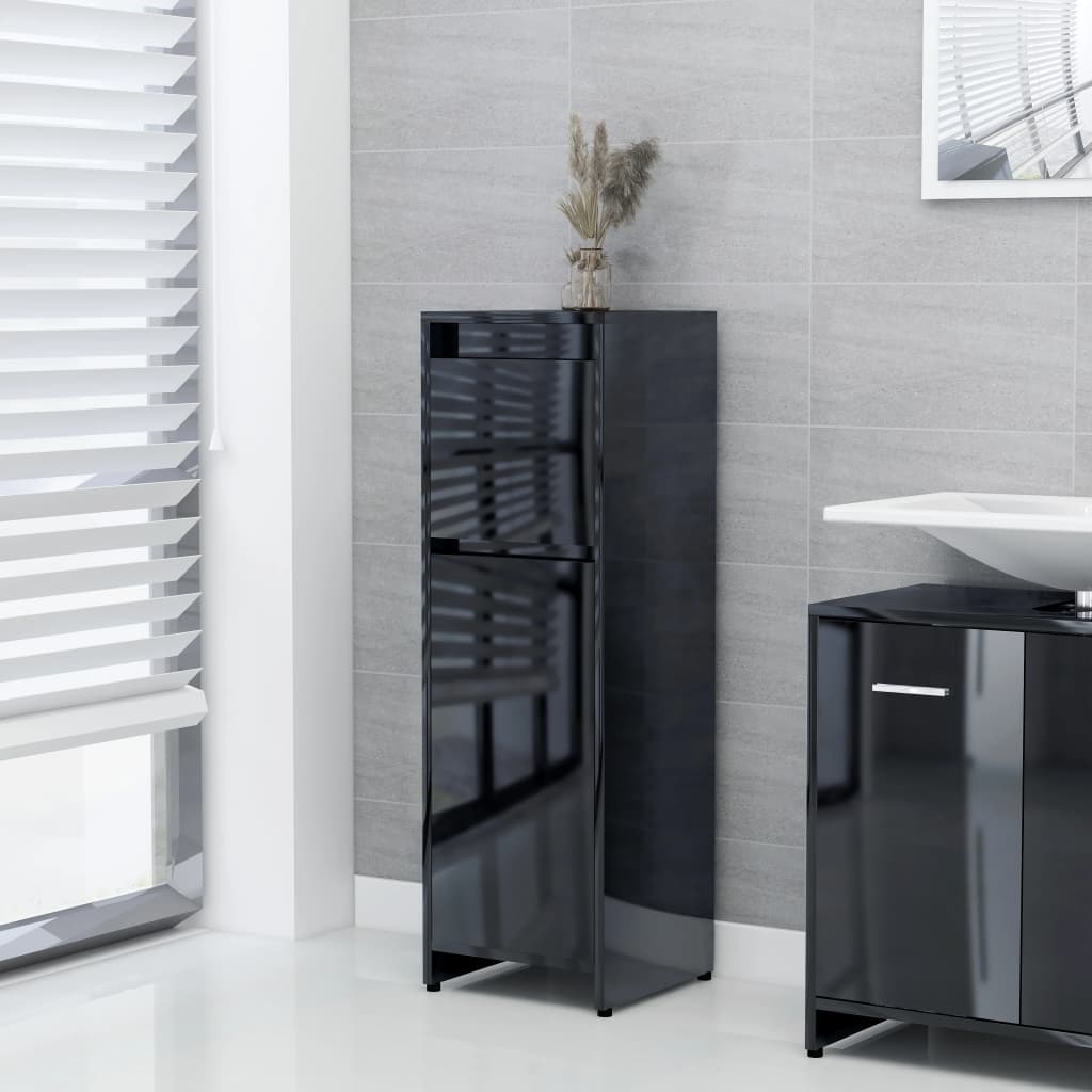 Bathroom Cabinet 30X30X95 Cm Engineered Wood