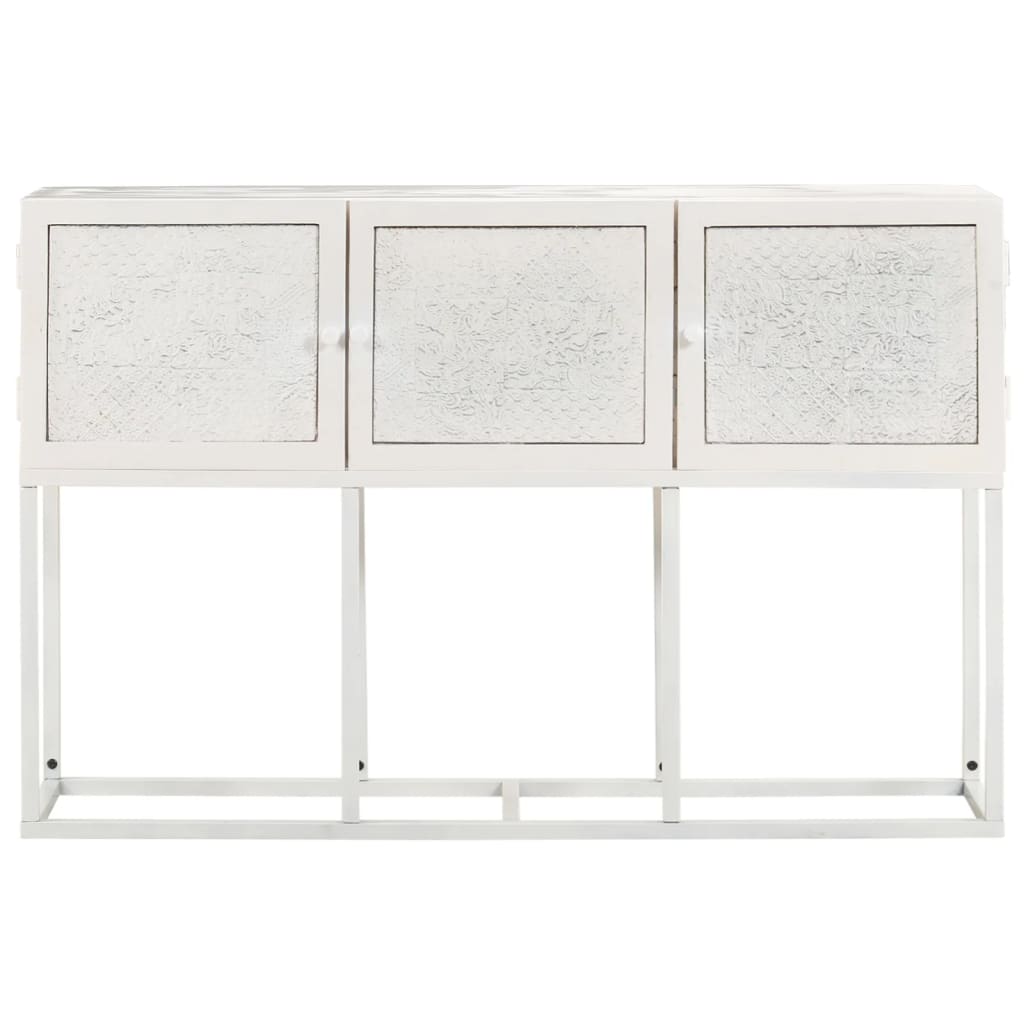 Sideboard 115X30X76 Cm Solid Mango Wood