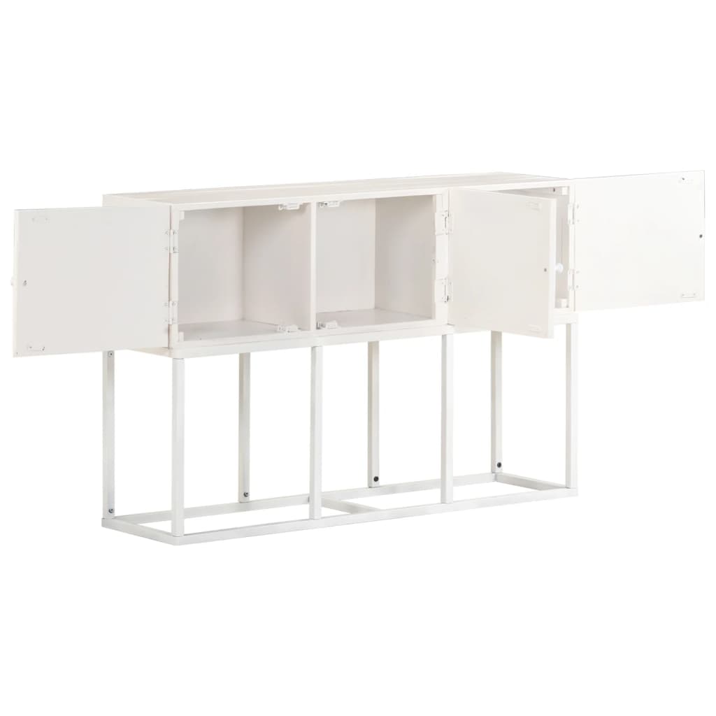 Sideboard 115X30X76 Cm Solid Mango Wood