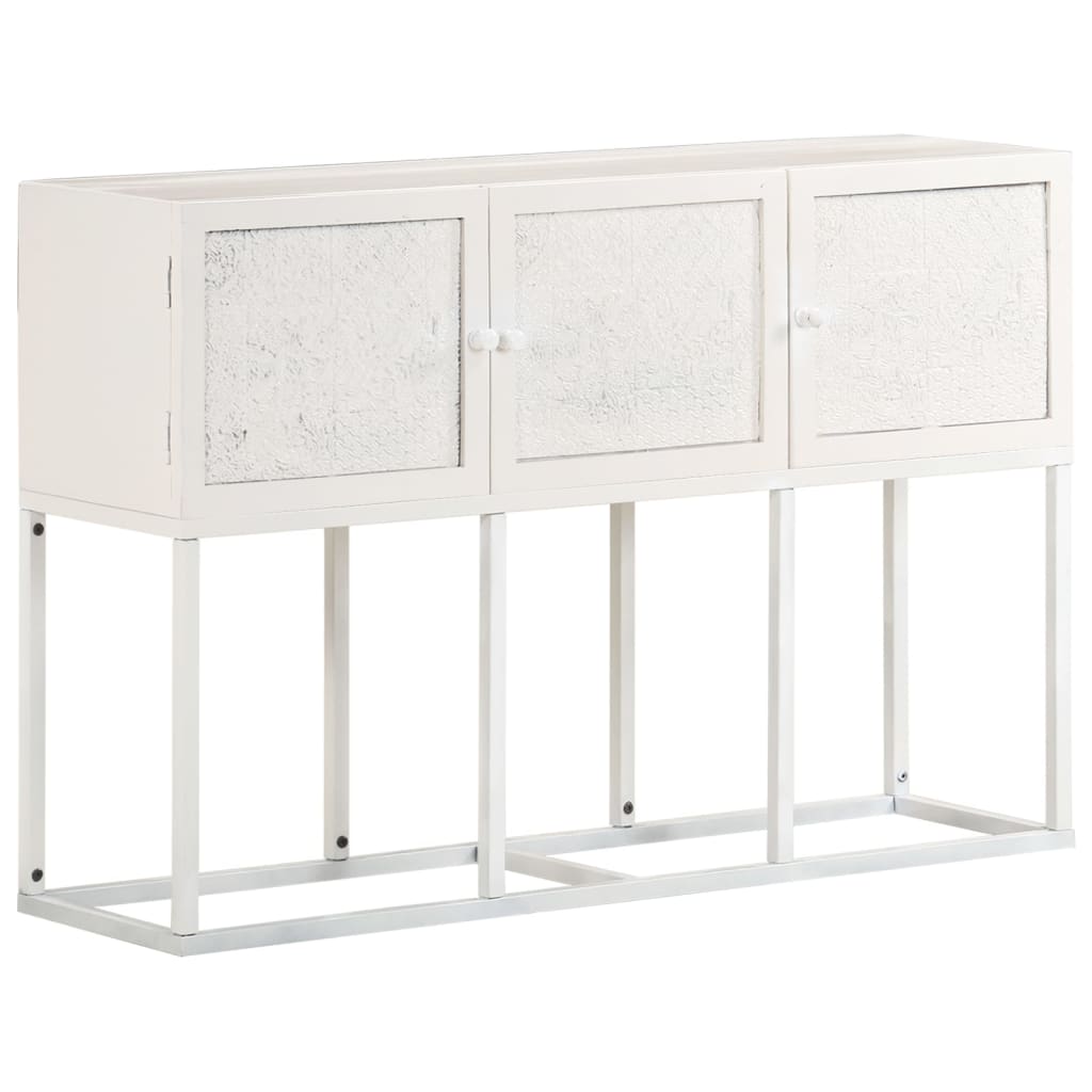 Sideboard 115X30X76 Cm Solid Mango Wood
