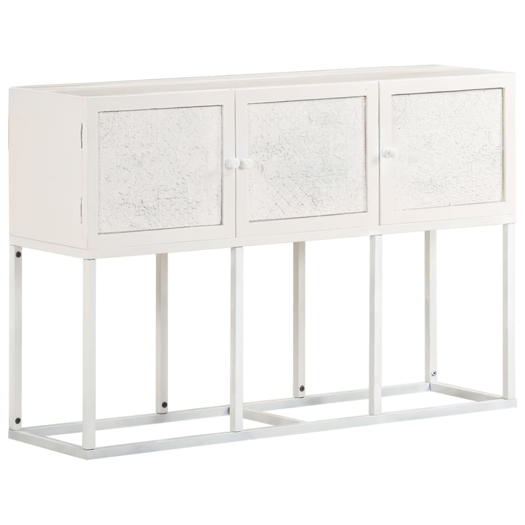 Sideboard 115X30X76 Cm Solid Mango Wood