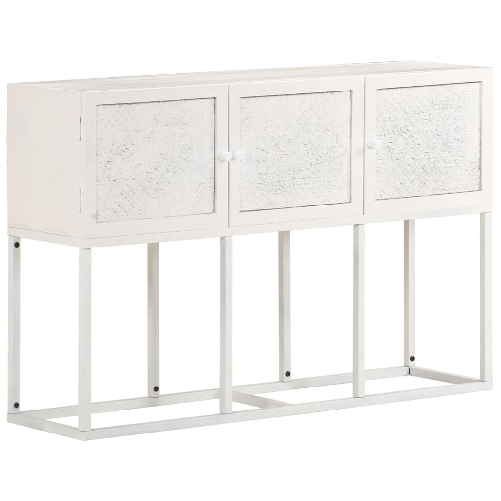 Sideboard 115X30X76 Cm Solid Mango Wood