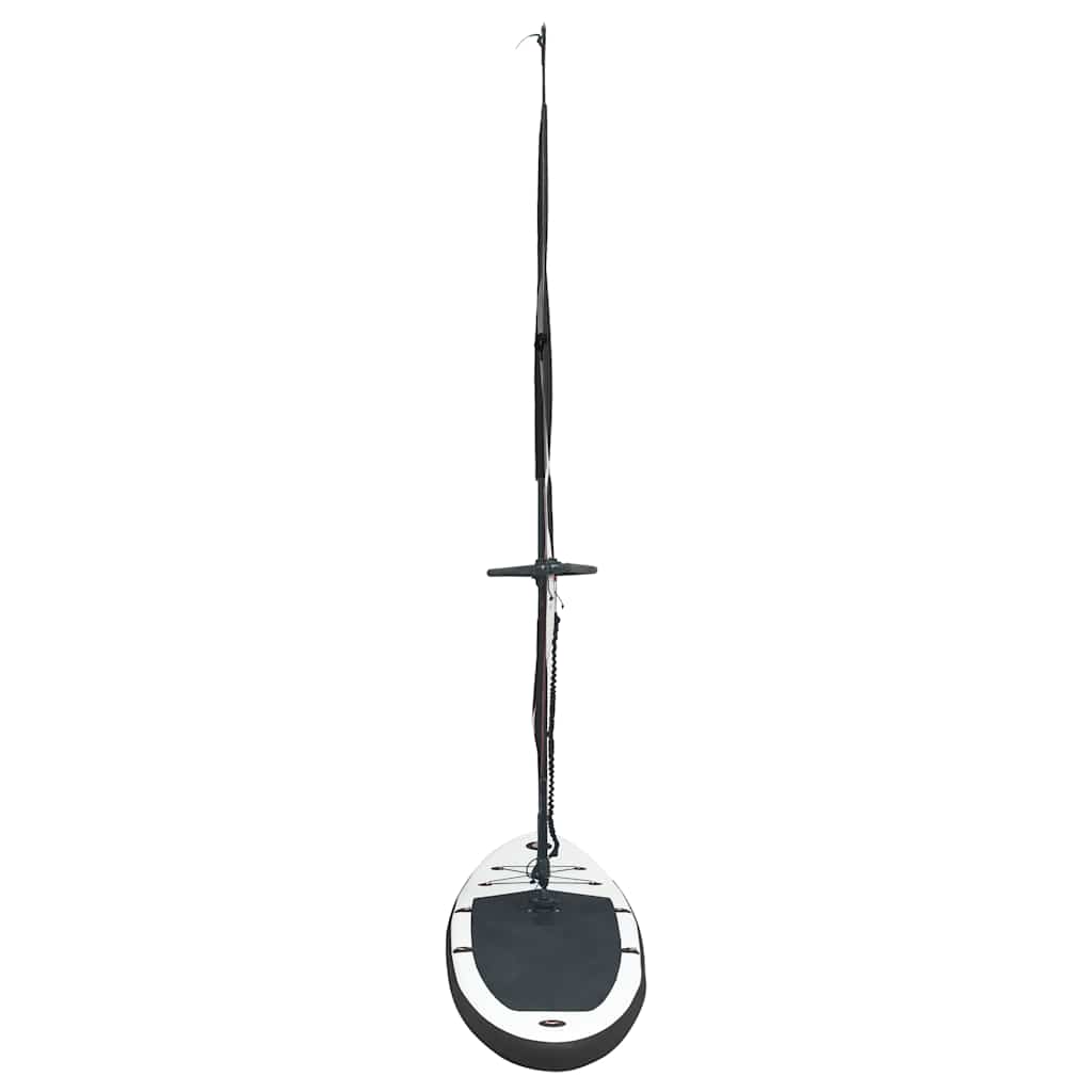 Inflatable Stand Up Paddleboard With Sail Set And White