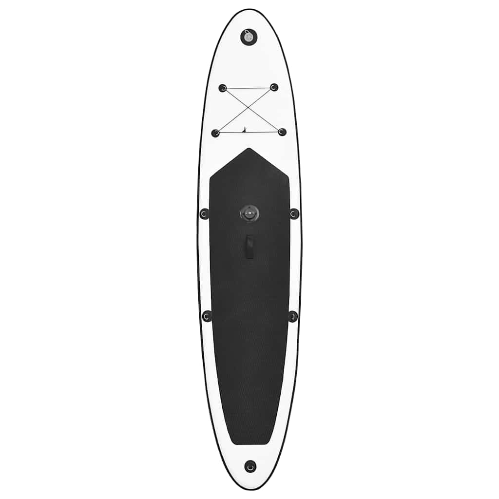 Inflatable Stand Up Paddleboard With Sail Set And White