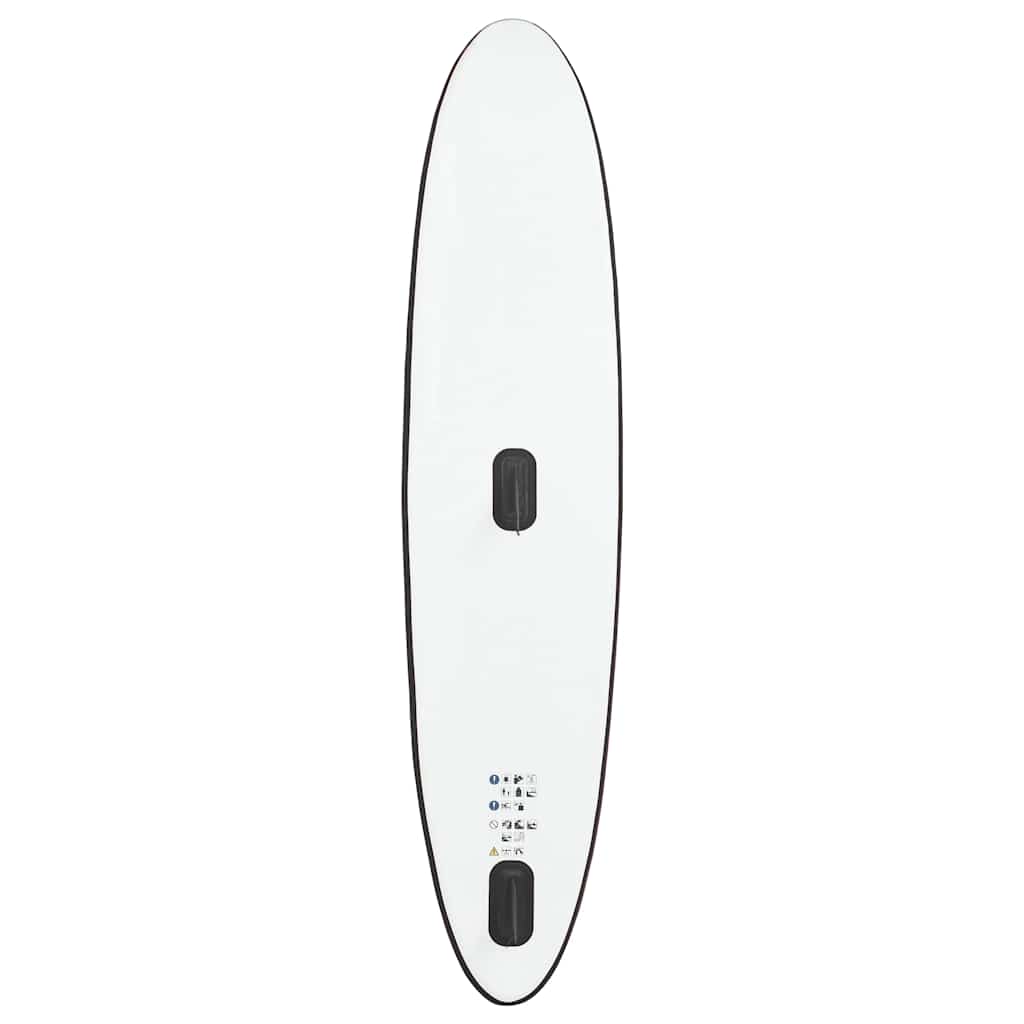 Inflatable Stand Up Paddleboard With Sail Set And White