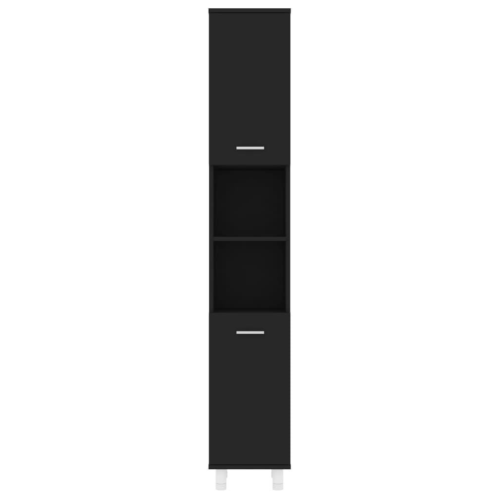 Bathroom Cabinet 30X30X179 Cm Engineered Wood