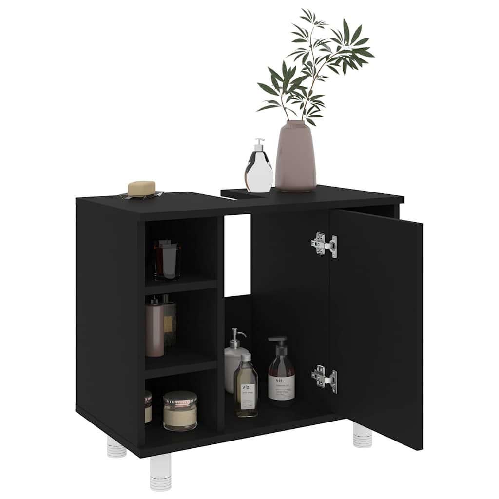 Bathroom Cabinet 60X32X53.5 Cm Engineered Wood