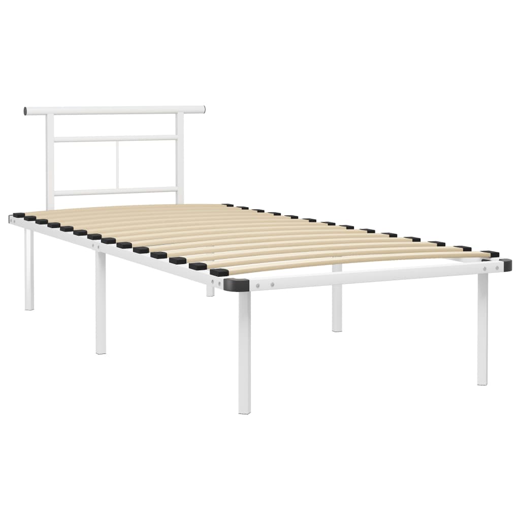 Bed Frame Without Mattress Without Mattress Metal 90X200Cm