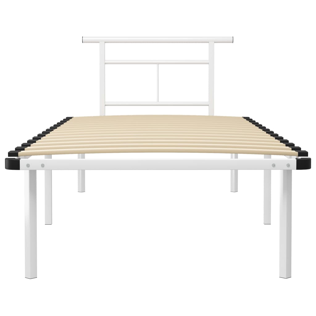 Bed Frame Without Mattress Without Mattress Metal 90X200Cm