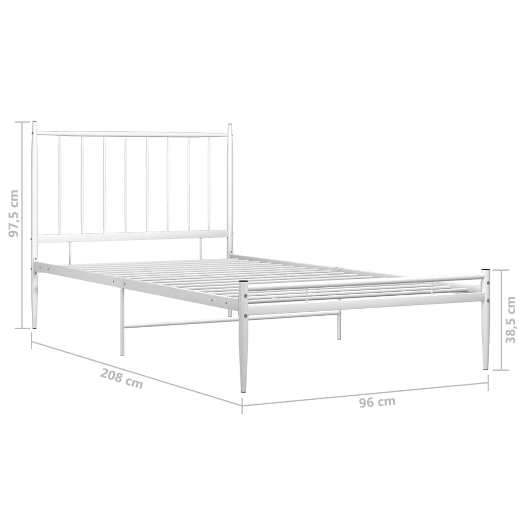 Bed Frame Without Mattress Metal